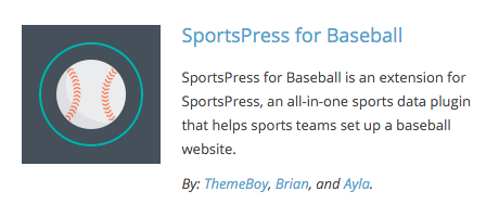 wordpress-baseball-plugin