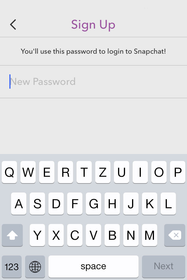 snapchat marketing ideas enter password